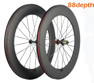 Wholesale customization  88depth carbon wheels clincher and tubeless